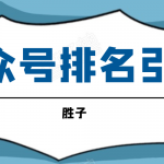 胜子老师微信公众号排名引流，微信10亿月活用户引流方法