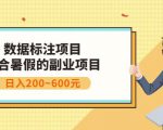 副业赚钱：人工智能数据标注项目，简单易上手，小白也能日入200+