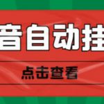 新抖音点赞关注挂机项目，单号日收益10~18【自动脚本+详细教程】